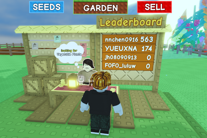 vegetable plants grow a garden